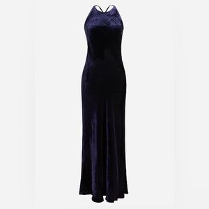 J.Crew Velvet Slip Dress